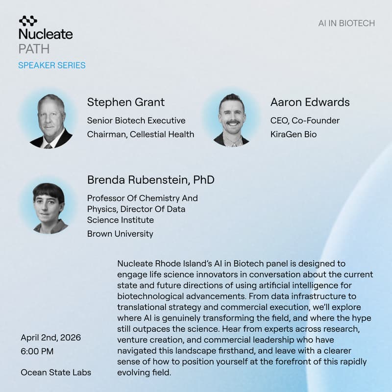 Cover Image for Nucleate RI | PATH:Inside AI in Biotech