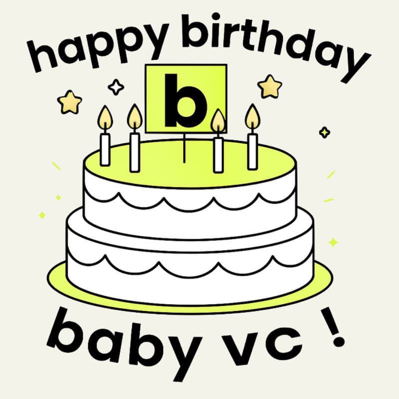 Image de couverture pour Anniversaire baby vc