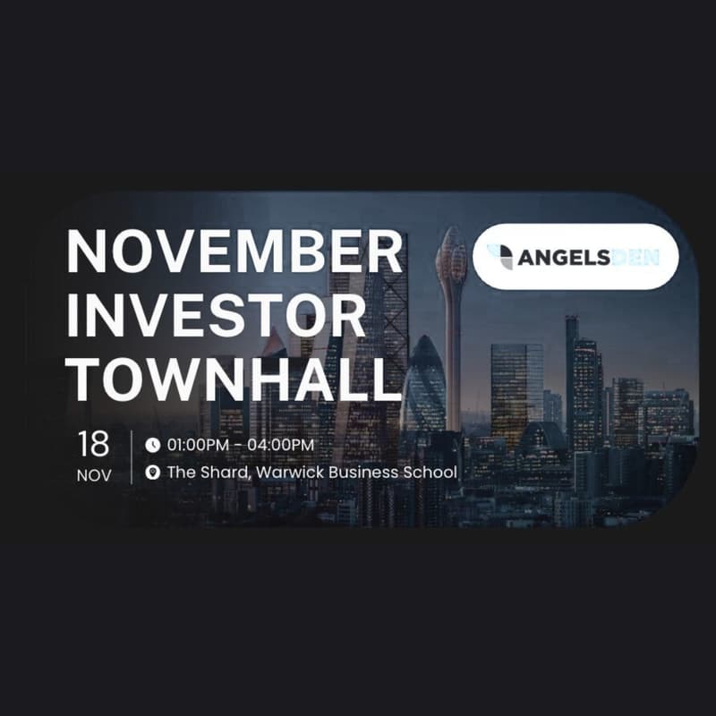 Cover Image for Angels Den In-Person Investor Townhall - November 2025