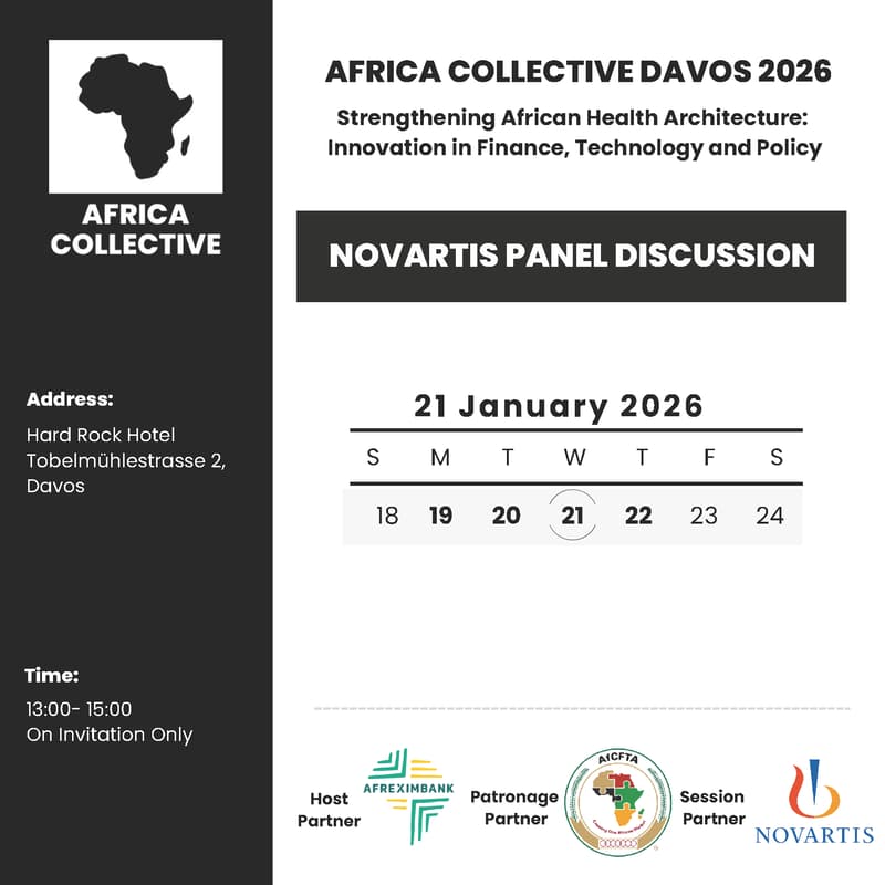 Cover Image for Africa Collective Davos 2026 - Thematic Panel Session with Novartis
