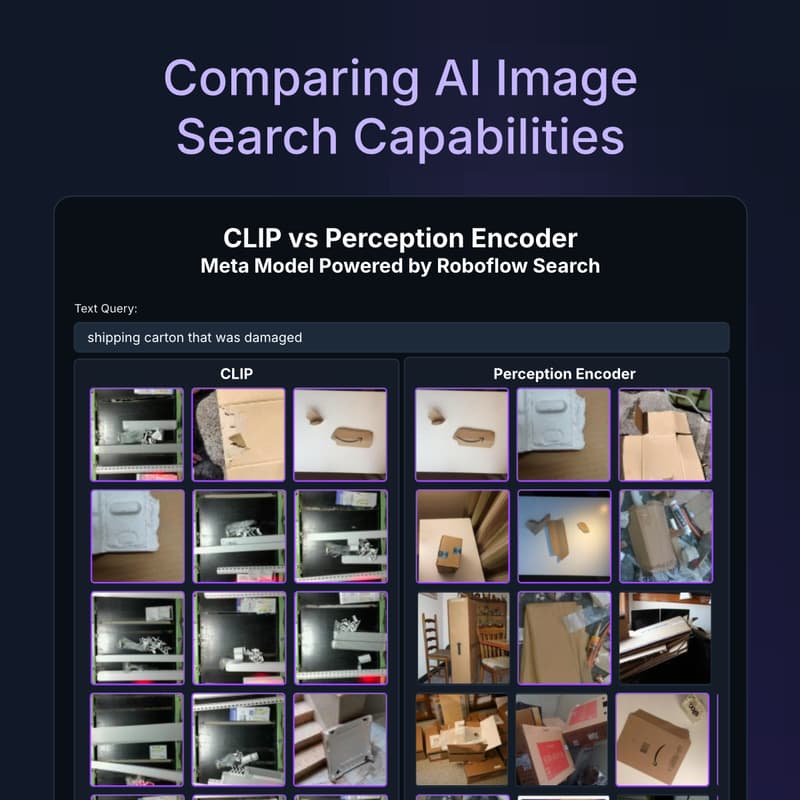 Cover Image for AI Image Search: Perception Encoder vs. CLIP