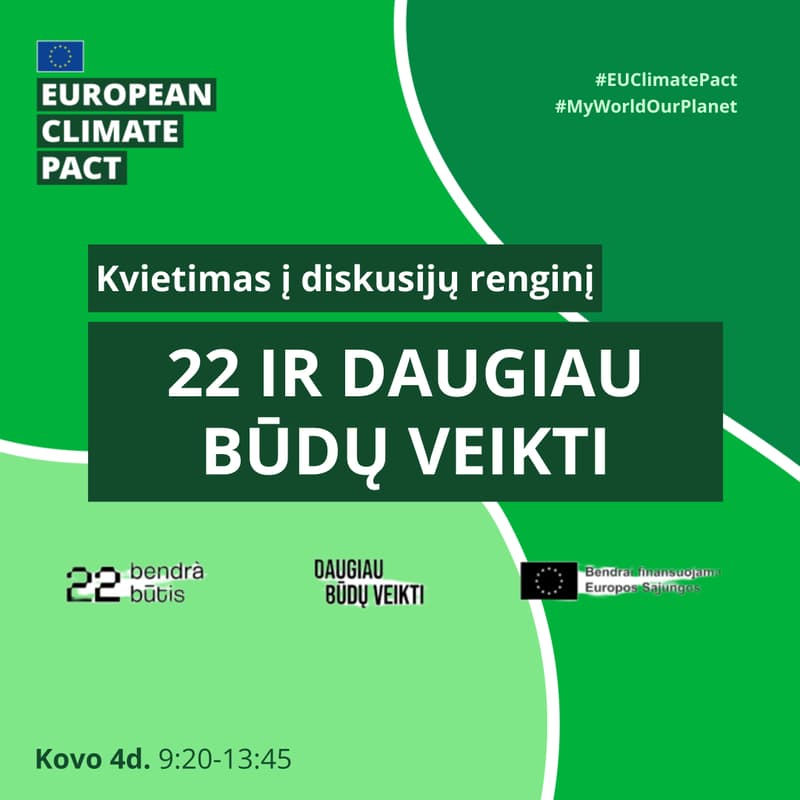 Cover Image for 22 ir daugiau būdų veikti