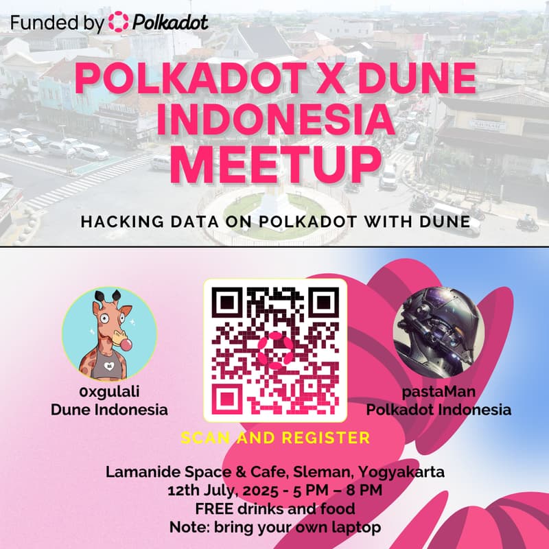 Cover Image for Polkadot x Dune Indonesia Meetup