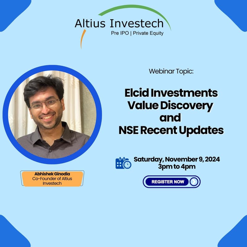 Cover Image for Altius Investech: Elcid Investments and NSE