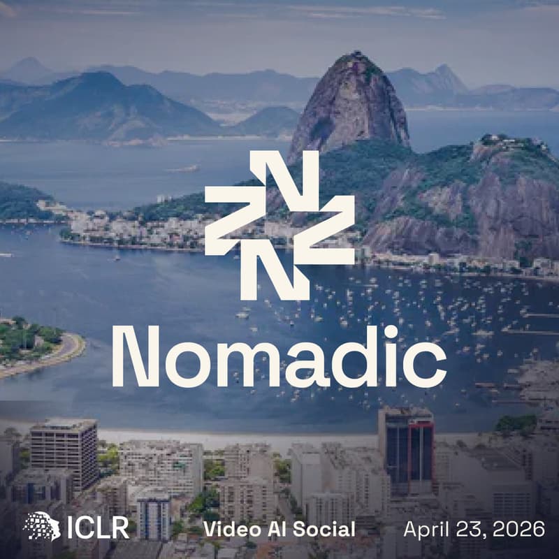 Cover Image for Nomadic @ ICLR 2026: Video AI Social