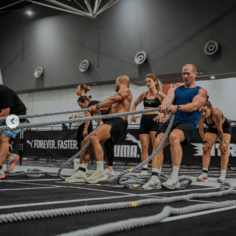 Cover Image for Tech x HYROX Doubles — Mini Competition. Real Format.