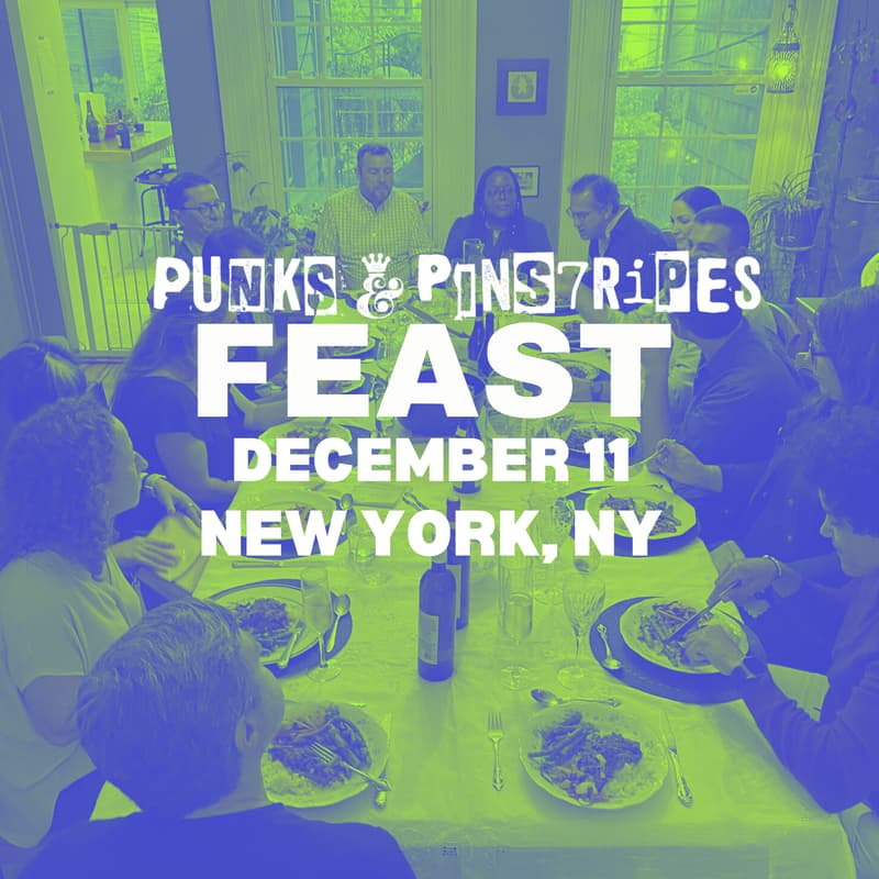 Cover Image for Punks & Pinstripes Feast | December 11, NYC
