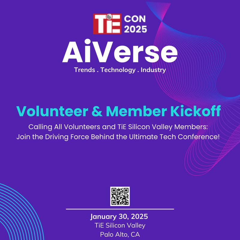 Cover Image for TiEcon 2025: Volunteer & Member Kickoff