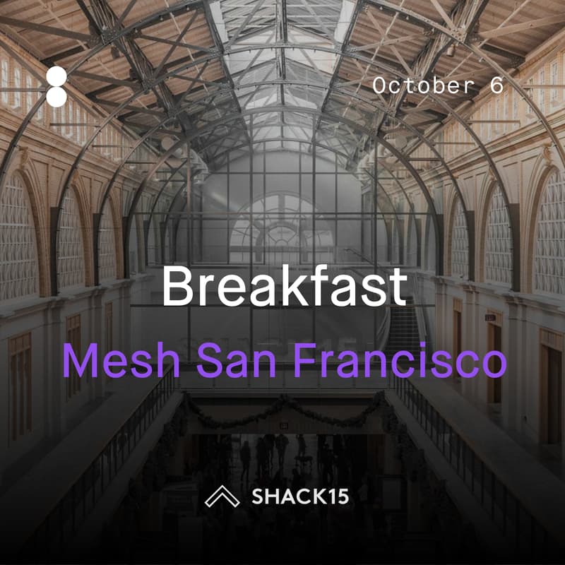 Cover Image for Monday Breakfast @ Shack15