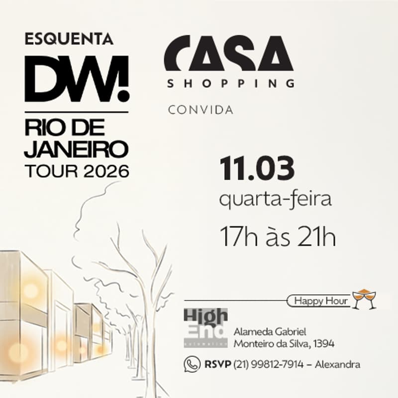 Cover Image for HAPPY HOUR CASASHOPPING NA HIGH END JAZZ CLUB