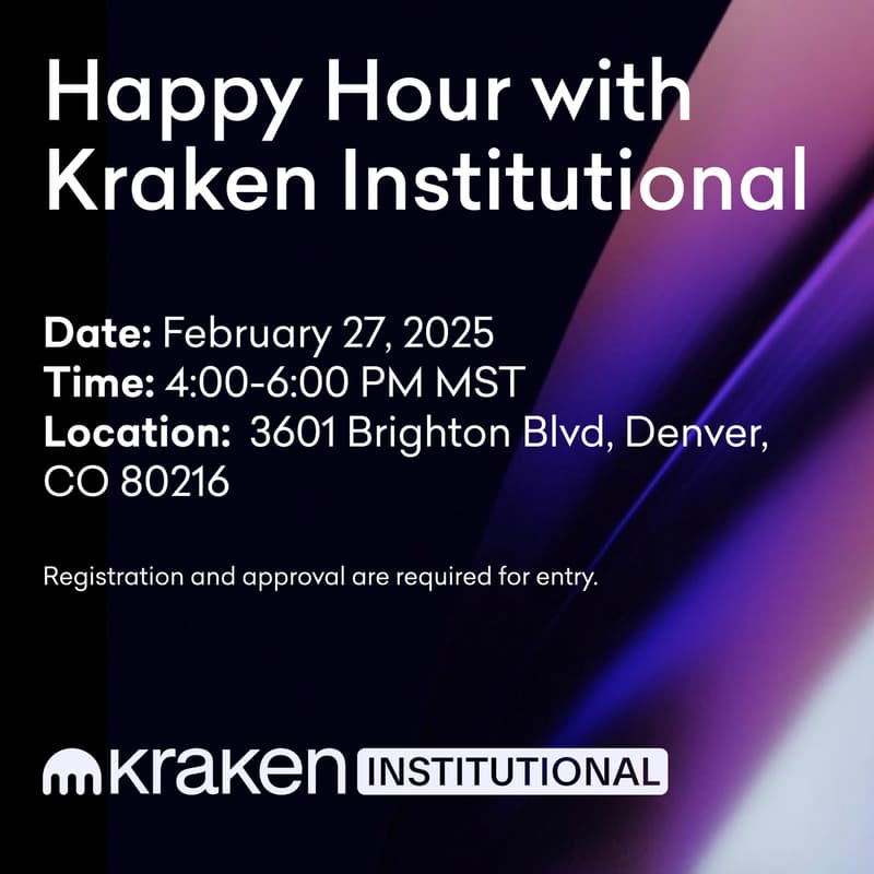 Cover Image for Happy Hour with Kraken Institutional