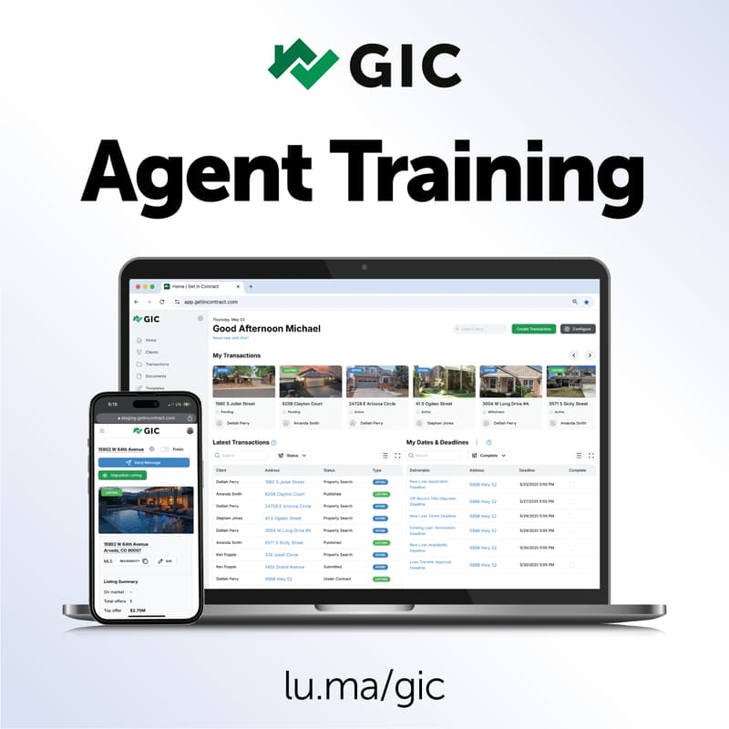 Cover Image for GIC Training - Lunch & Learn