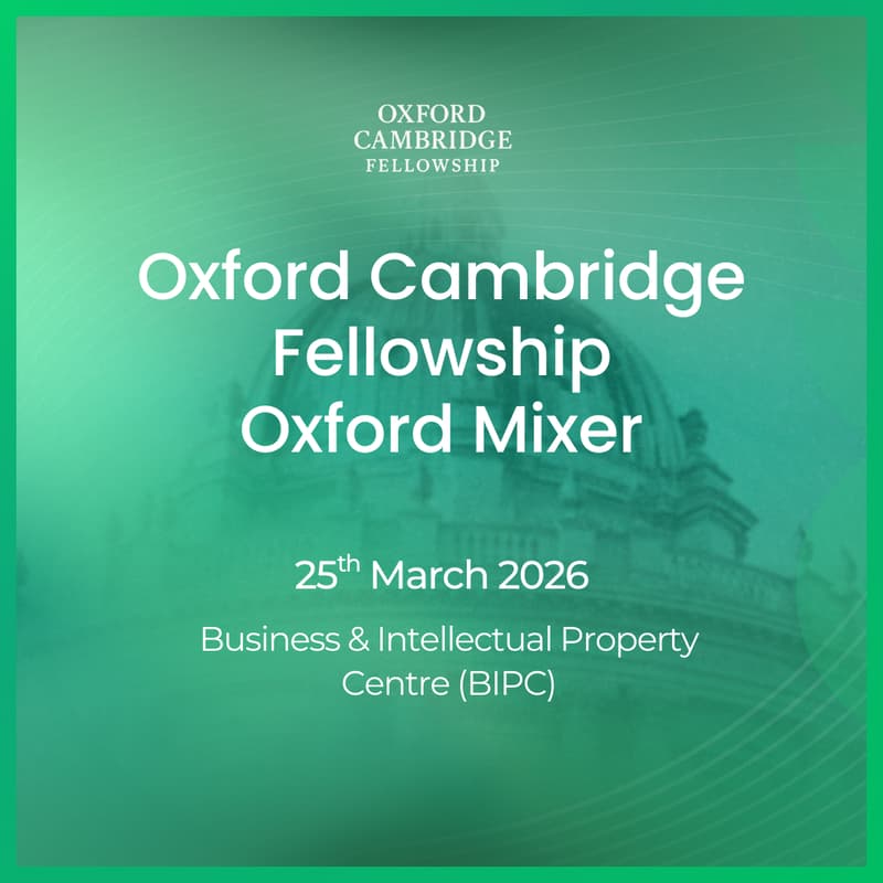 Cover Image for Oxford Cambridge Fellowship Oxford Mixer