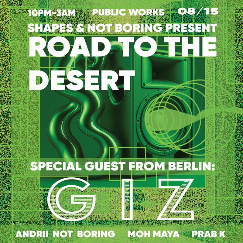 Cover Image for Road To The Desert w/ GIZ, PRAB K, MOH MAYA, ANDRI NOT BORING