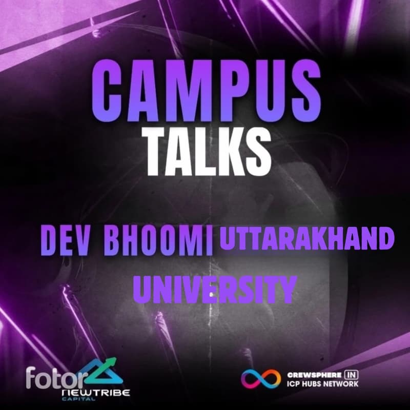 Cover Image for CAMPUS TALKS DEV BHOOMI UTTARAKHAND UNIVERSITY