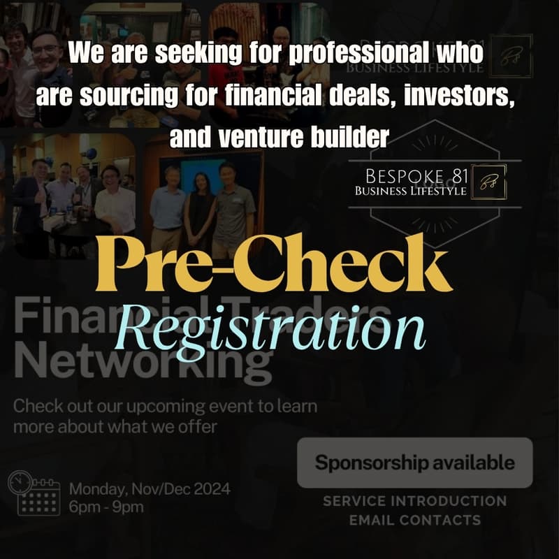Cover Image for Financial Professional Community Event Pre-Check Registration