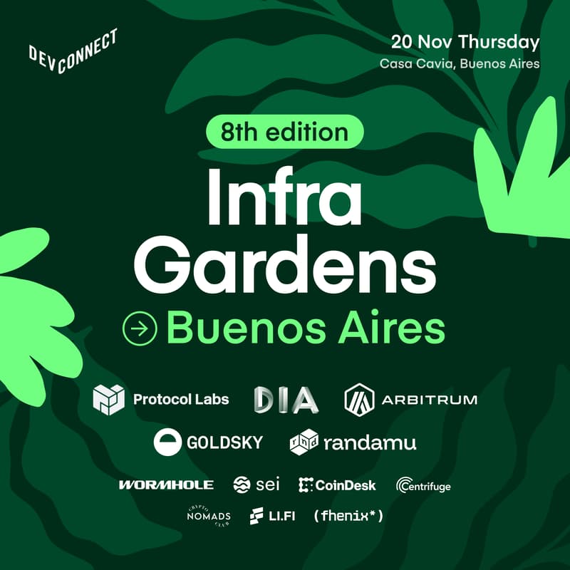 Cover Image for DIA Infra Gardens V8 Devconnect Buenos Aires