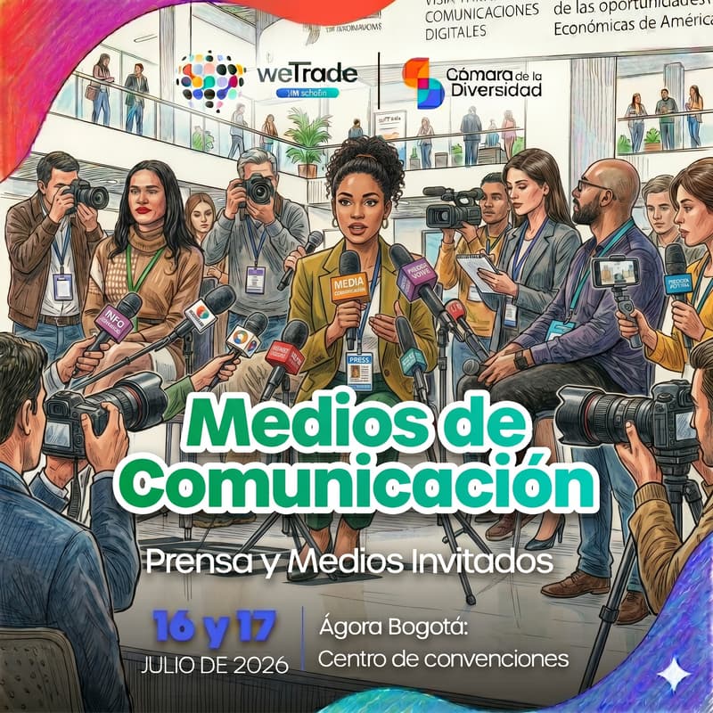 Cover Image for Registro weTrade 2026 - Medios de Comunicación