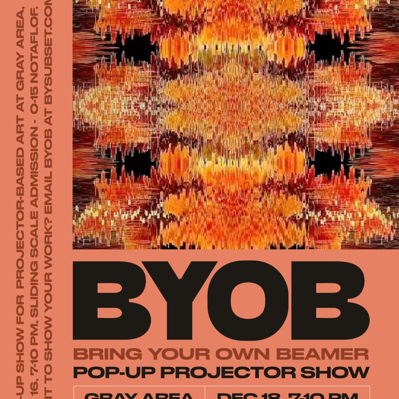 Cover Image for BYOB (Bring Your Own Beamer) Pop-Up Projector Show