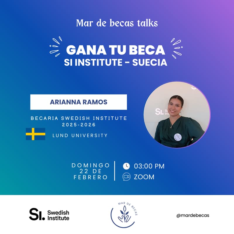 Cover Image for Gana tu beca SI Institute| Suecia