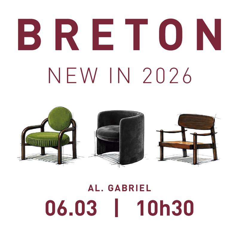 Cover Image for Lançamento Nova Coleção - BRETON Gabriel