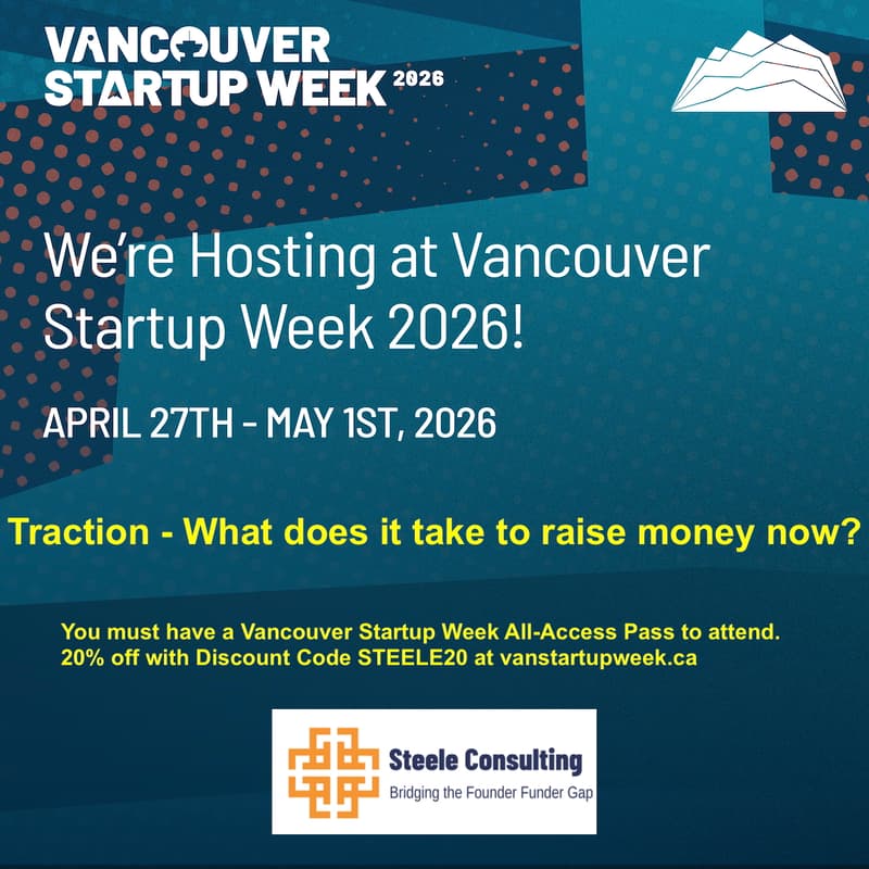 Cover Image for VSW Event: Traction – What Does it Take to Raise Money Now?