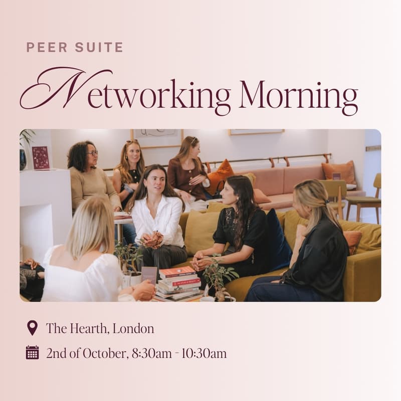 Cover Image for Peer Suite Women's Networking Morning