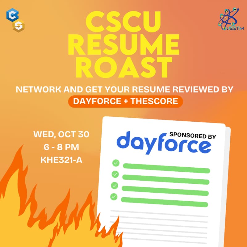 Cover Image for Resume Roast (Sponsored by Dayforce)