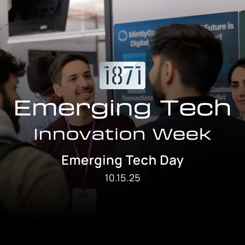 Cover Image for Emerging Tech Inno Week: Emerging Tech Day