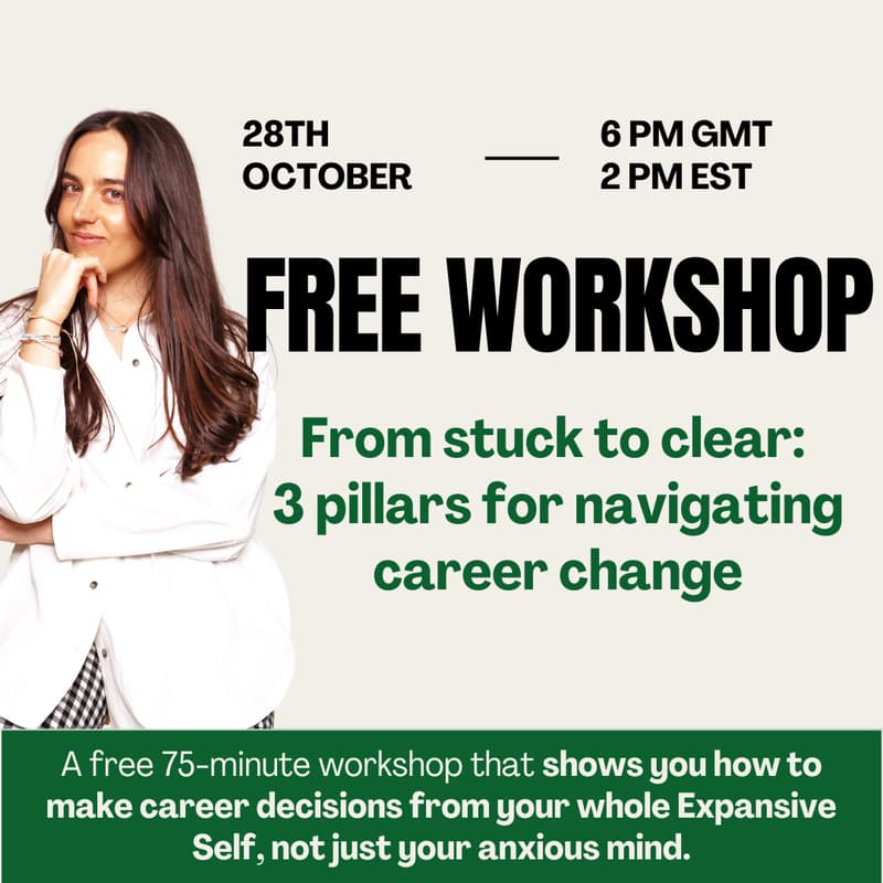 Cover Image for From stuck to clear: 3 pillars for navigating career change