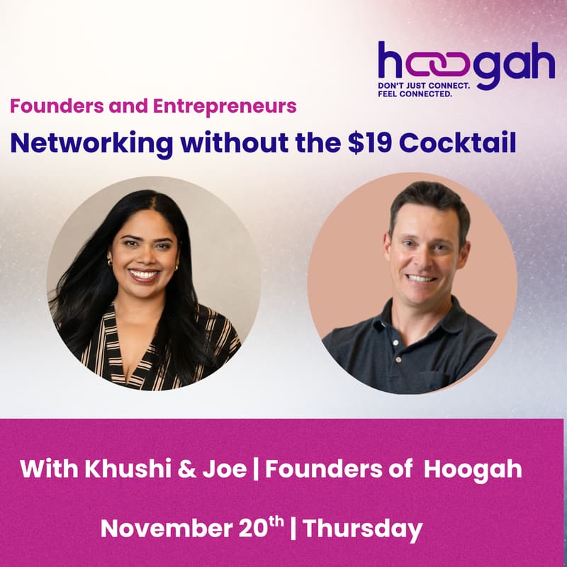 Cover Image for Hoogah -Networking Without the $19 Cocktail