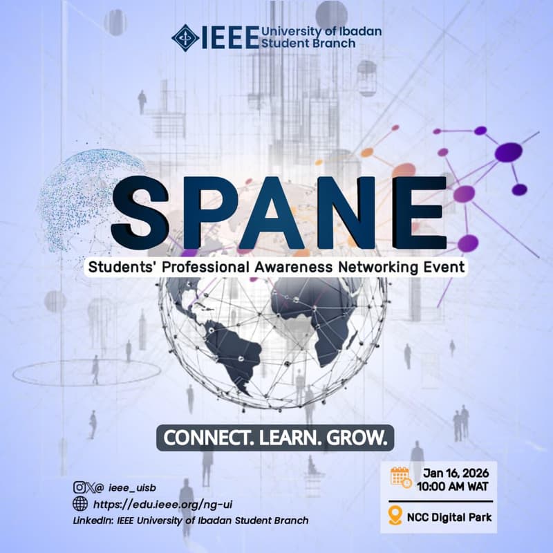 Student Professional Awareness Networking Event (S.P.A.N.E) · Luma