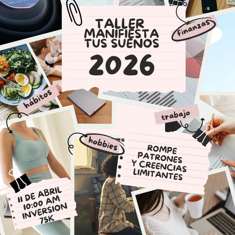 Cover Image for Taller Como Manifiestar La Vida De Tus Sueños Con El Método RESET