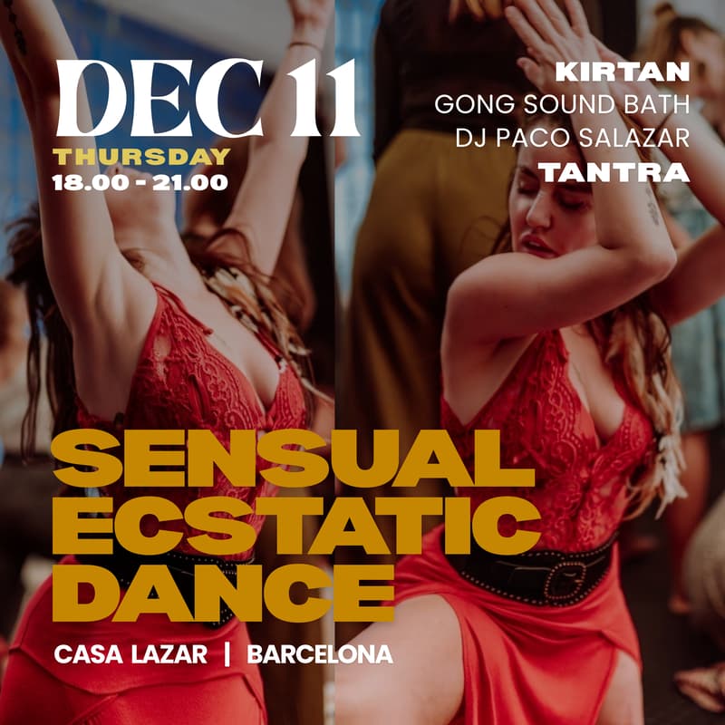 Cover Image for Sensual Ecstatic Dance (Tantra meets Dance & Kirtan)