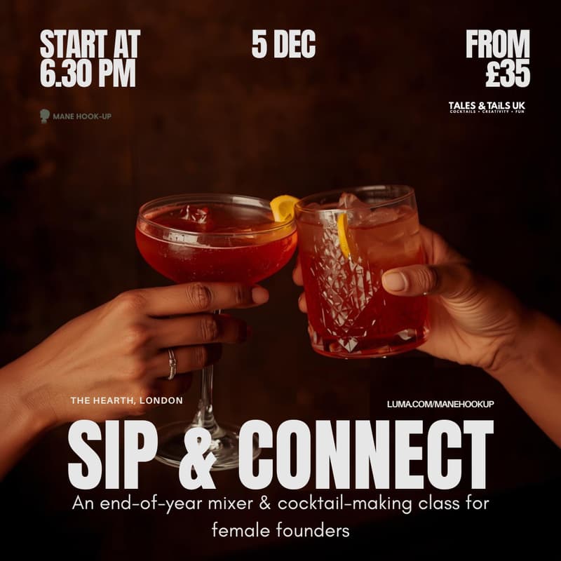 Cover Image for Sip & Connect: End of Year Cocktail Class & Mixer