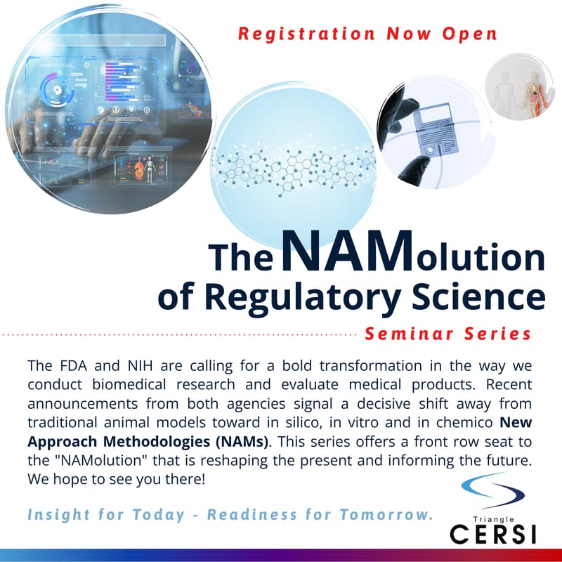 Cover Image for The NAMolution of Regulatory Science Seminar Series Presents: Session 3. An Academic Perspective