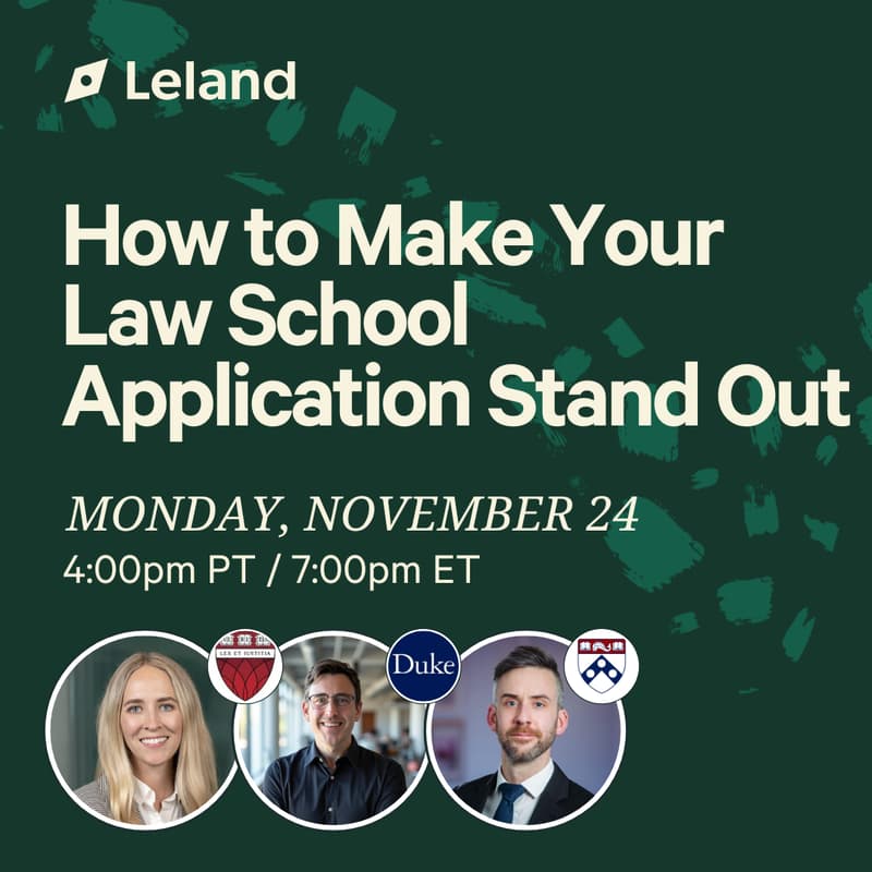 Cover Image for How to Make Your Law School Application Stand Out