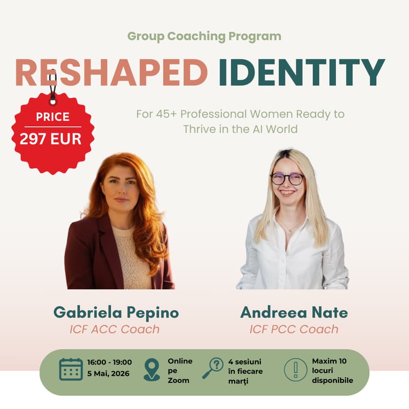 Cover Image for RESHAPED IDENTITY - Group Coaching Program