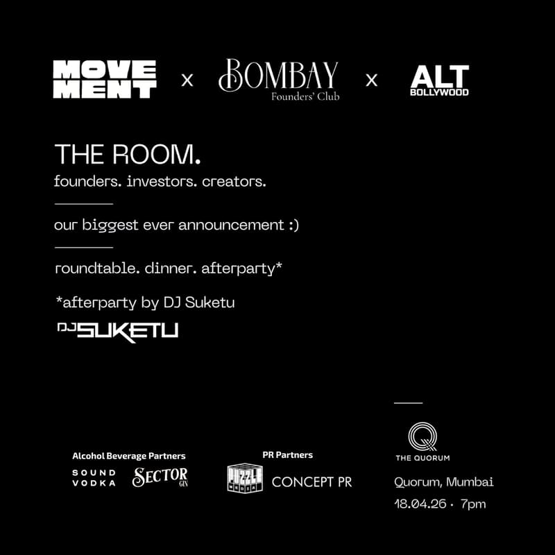 Cover Image for THE ROOM Alt Bollywood Guestlist