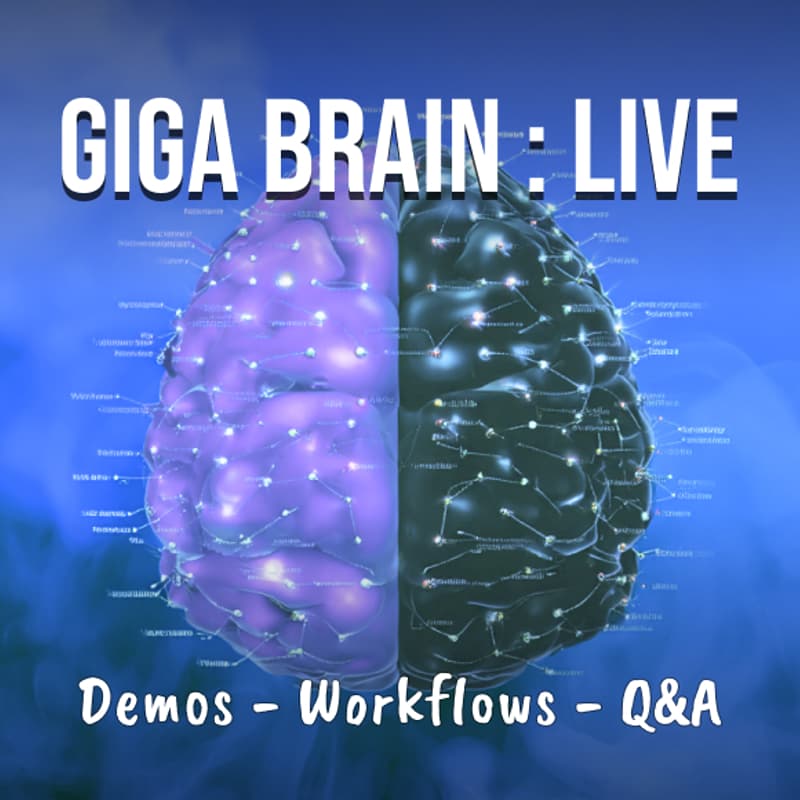Cover Image for GIGA BRAIN : LIVE