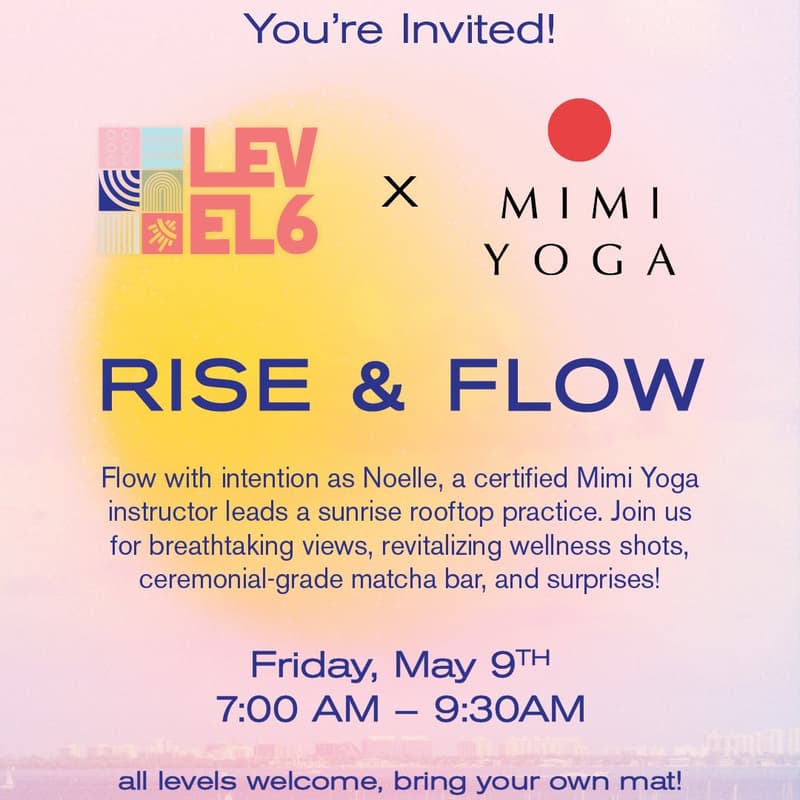 Cover Image for Rise & Flow - Level 6 x Mimi Yoga