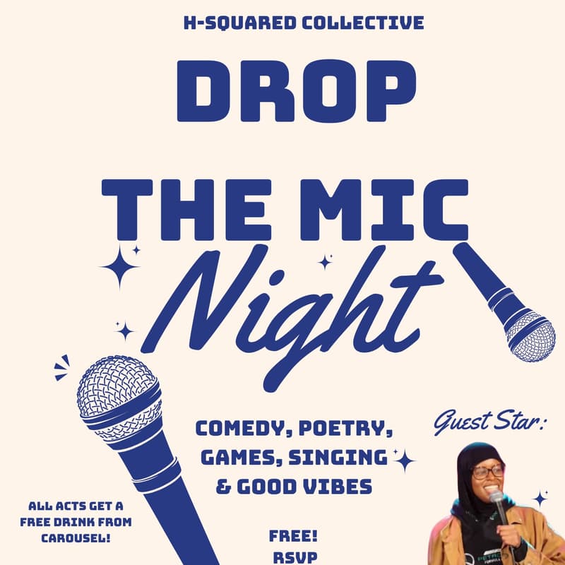 Cover Image for Drop the Mic: Open Mic Night