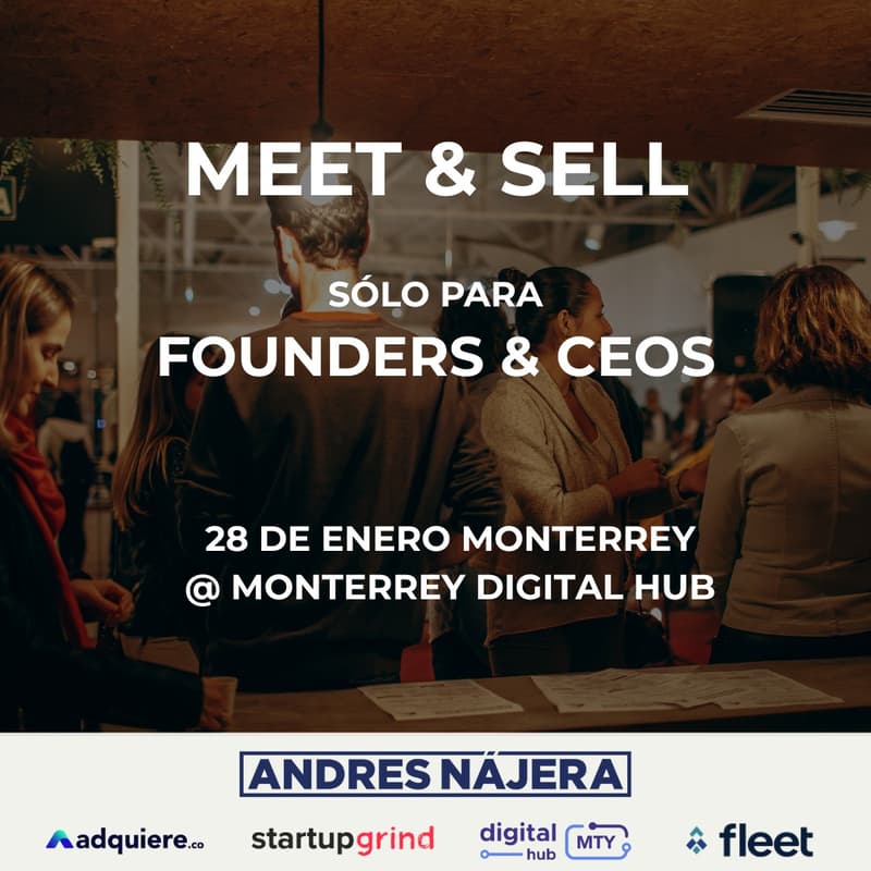 Cover Image for From Conversation to Contract: How B2B Founders Scale and Close Real Deals | Meet & Sell Edition