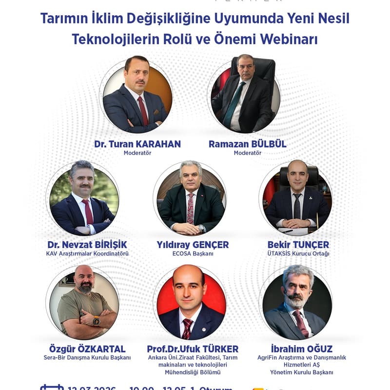 Cover Image for Tarımın İklim Değişikliğine Uyumunda Yeni Nesil Teknolojileri Rolü ve Önemi
