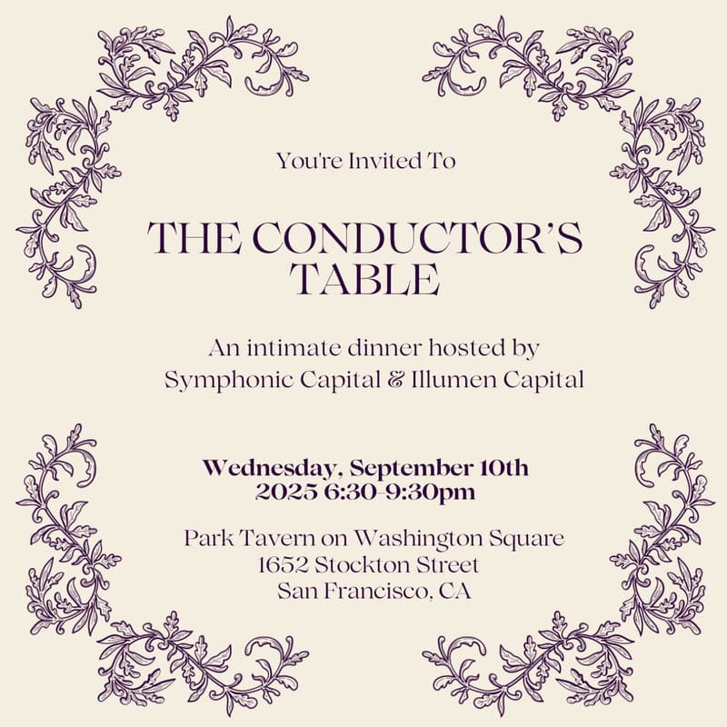 Cover Image for The Conductor's Table