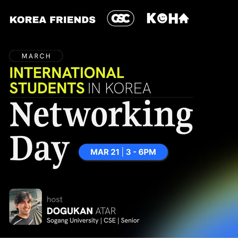 Cover Image for Networking Day: International Students in Korea