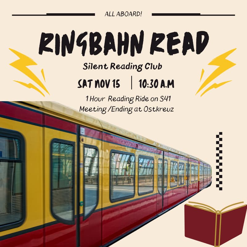 Cover Image for Ringbahn Read: Silent Reading in the S41