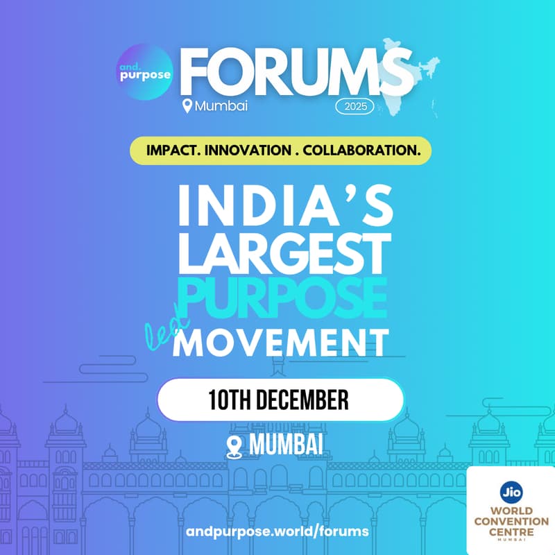 Cover Image for AndPurpose Forums - Mumbai,2025