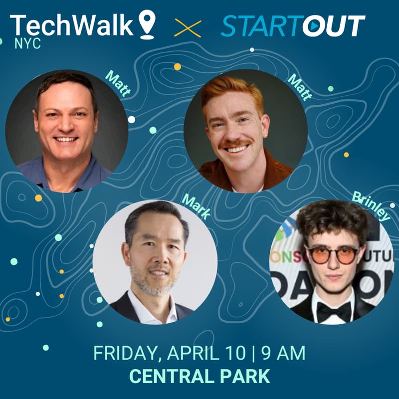 Cover Image for TechWalk | NYC, 4/10 w/ StartOut
