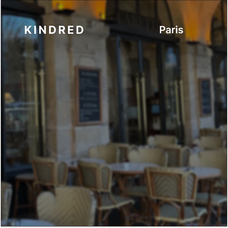 Cover Image for Kindred Paris: Cozy Evening at Carette